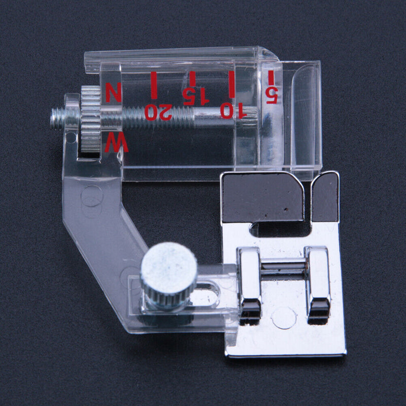 Adjustable Bias Binder Presser Foot Binding Feet Sewing Machine Attachment Newly