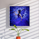 5D DIY Blue Butterfly Fairy Diamond Painting Kits Full Round Drill Wall Decor
