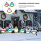 Christmas Decorations Outdoor 10 Pieces Waterproof Yard Signs with 20 Stakes