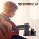 1pc Acoustic Guitar Equalizer EQ 9V Battery Holder Box Case Black Guitar Pickup