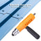 Electric Rivet Nut Gun Riveting Tool Cordless Insert Riveter Adapter Kit Newly