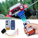 Kit Dual Switch Winch Remote Contactor Winch Control 12V 250A Solenoid Relay