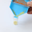 Diamond Painting Plastic Bead Trays with Slot Nail Art Dotting Tool (Blue) Newly