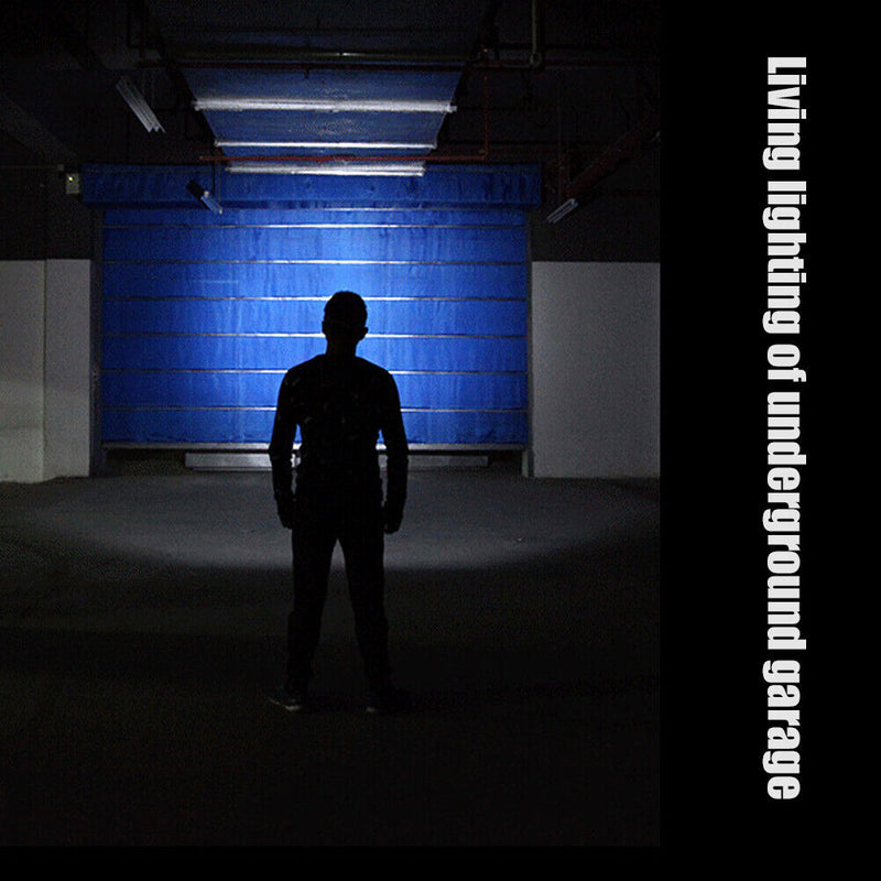 LED Headlight Sensor USB Rechargeable Cap Hat 100LM Clip Night Fishing Head Lamp