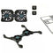 Foldable Mini Notebook Cooler Laptop USB Double Cooling Stand Computer Pad N5T1