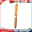4 in 1 Folding Light Pen Mobile Phone Stand Touch Screen Tool (Orange)