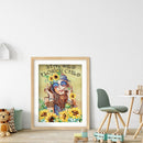 Diamond Painting 5D DIY Cool Girl Full Round Drill Rhinestone Picture