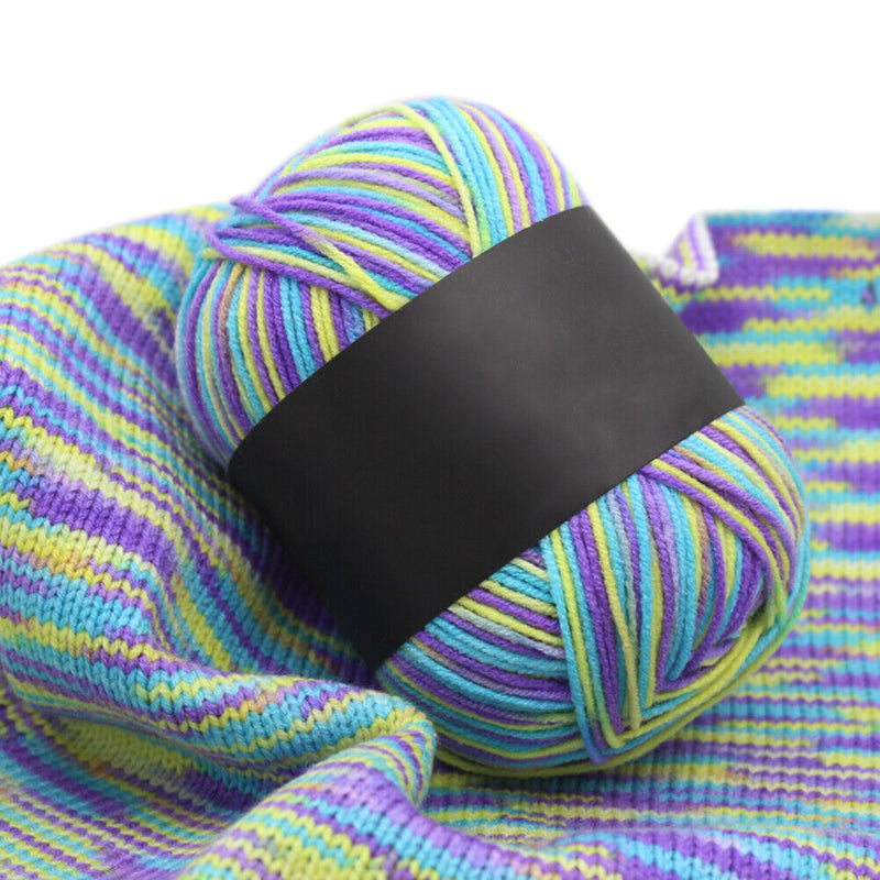 Gradient Color Milk Cotton Yarn Scarf Sweater Crochet Knitting Yarn (M) Newly