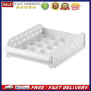 Egg Storage Box Plastic Fridge Space Saver Holder Container Kitchen Organizer