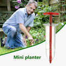 Mini Plant Seed Sower Planter Adjustable Handheld Flower Grass Syringe Seed