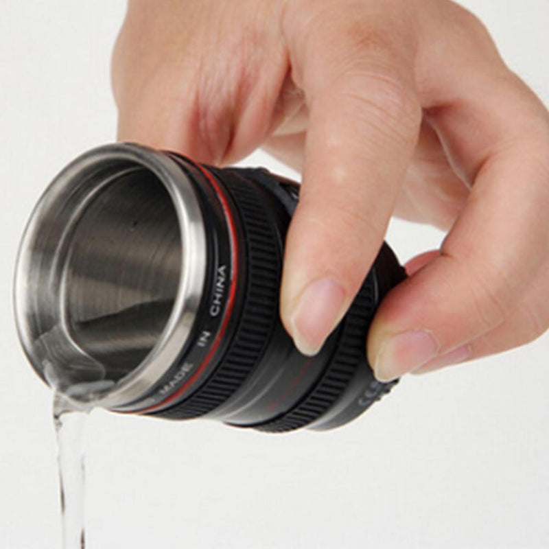 50ml Creative Camera Lens Cup Mini Tea Mug Water Bottle Home Drinkware