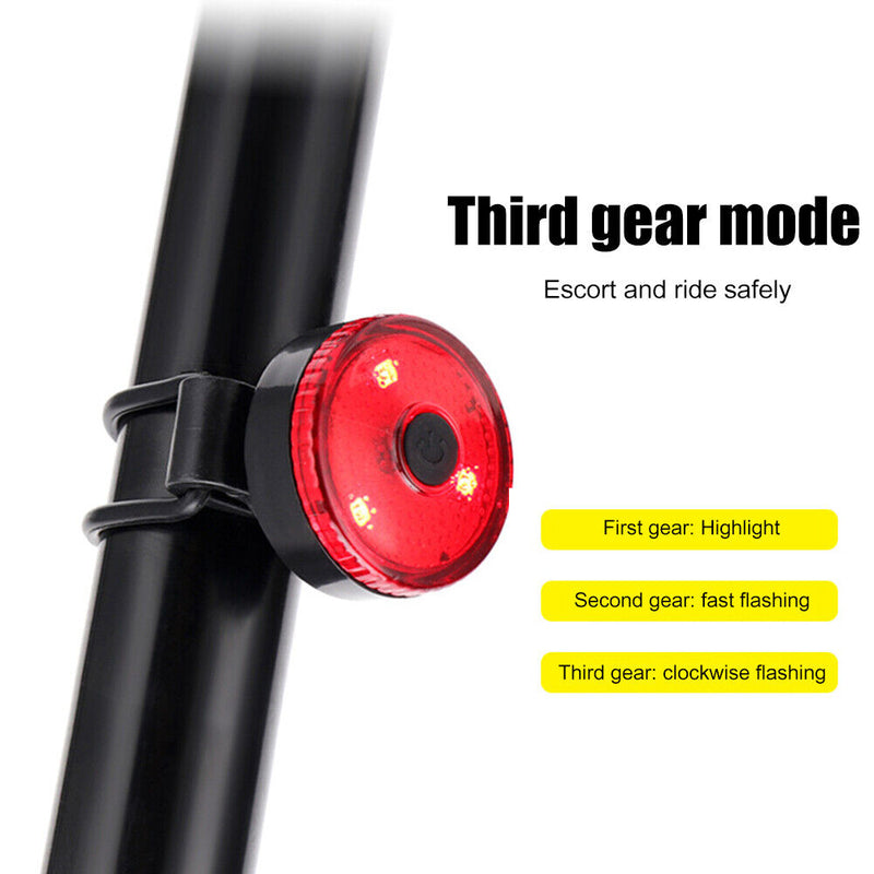 Bicycle Front Rear Light Lamps Night Driving Safety Warning Cycling Accessories
