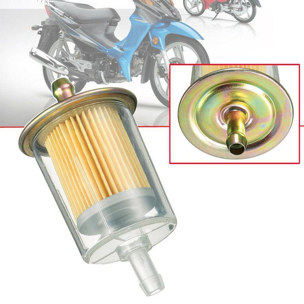 Motorcycle Inline Gas Petrol Fuel Filter Pipe Line SALE L1H8 Hot M3Y1