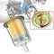 Motorcycle Inline Gas Petrol Fuel Filter Pipe Line SALE L1H8 Hot M3Y1