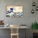 5D DIY Diamond Painting Full Round Drill Wave Ukiyoe Mosaic Rhinestone Picture