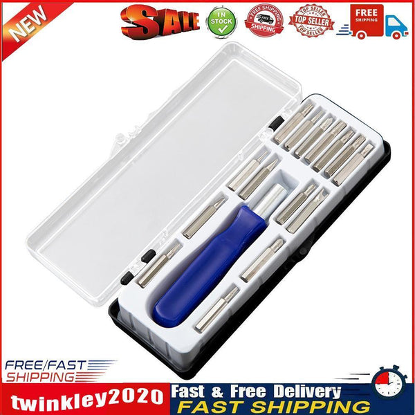 16 in 1 Screwdriver Set Torx Hex Bit Handle Phone Mobile Repair Hand Tools Newly