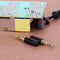 2pcs 3.5mm 3-Pin Male Audio Jack Plug Stereo Headphones DIY Socket Verbi