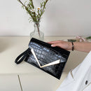 Fashion Alligator Pattern Women Day Clutch Bag Retro PU Leather Ladies Handbags