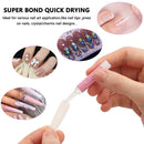 Glue for Acrylic Nails Nail Tips Glue False Nail Adhesive Press-On Nails Glue