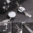 Clip ID Name Card Stationery Retractable Lanyards Badge Holder Key Ring