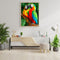 Oil Paint By Numbers Animal Parrot DIY Painting Kit Wall House Art Drawing