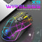 X9 Wireless Game Mouse Rechargeable 2400 DPI Adjustable Mice (Star Black)