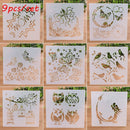 Paper Card Scrapbooking Embossing Template Wall Painting Layering Stencils