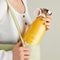 Portable Blender Durable Four Blades Juicer Cup for Home Kitchen (White)