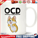 DIY Customized Ceramic Cup Animal Print Coffee Breakfast Milk Tea Drinkware