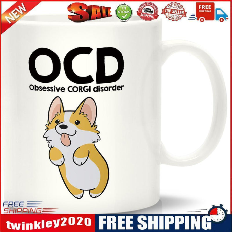 DIY Customized Ceramic Cup Animal Print Coffee Breakfast Milk Tea Drinkware