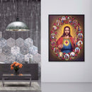 30 x 40cm 5D Full Drill Diamond Painting DIY Jesus Rhinestone Picture Poster Kit