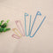 5pcs Aluminum Alloy Knit Holders Knitting Needles Markers Craft Hook