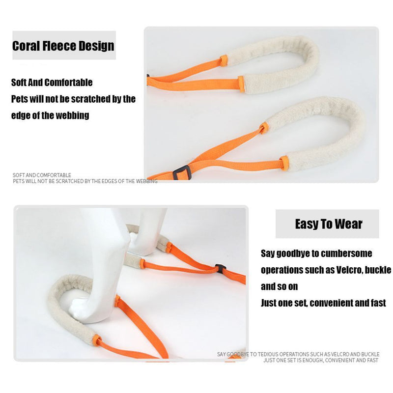 Dog Dog Walking Dog Lifting Belt Pet Auxiliary Belt Pet Lift Support Harness