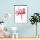 Needlework Kit Pink Animal Stamp DIY Living Room Wall 11CT Handmade Cross Sti