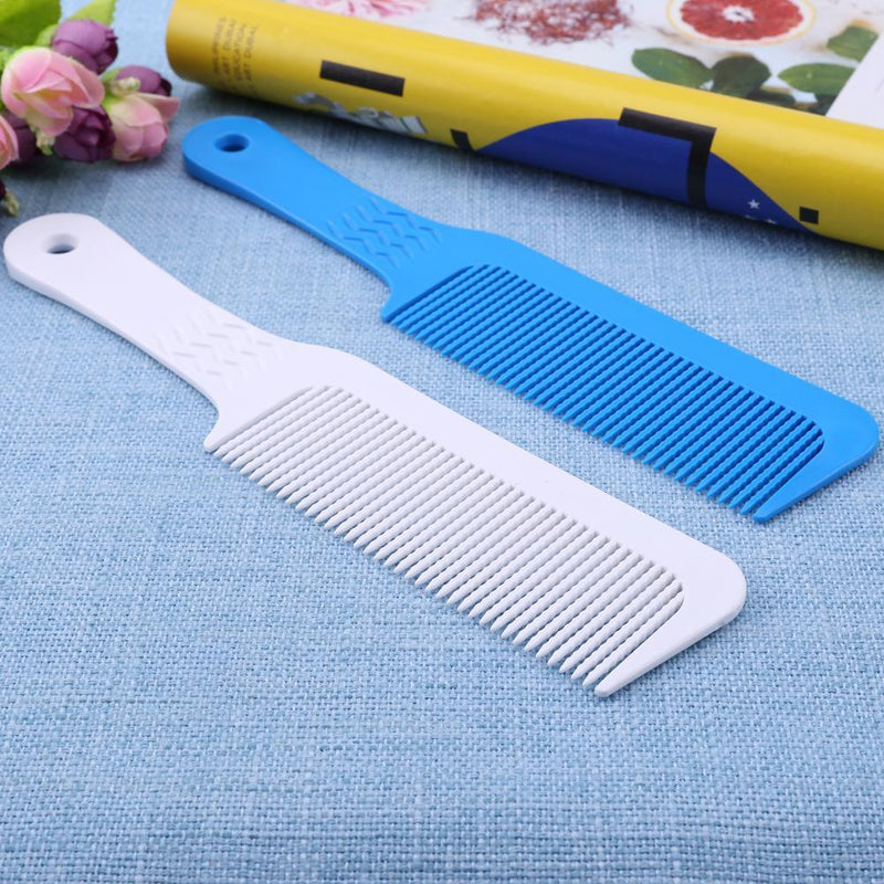 Plastic Wave Pattern Comb Flat Haircut Comb for Pro Salon Hairdressing Tool