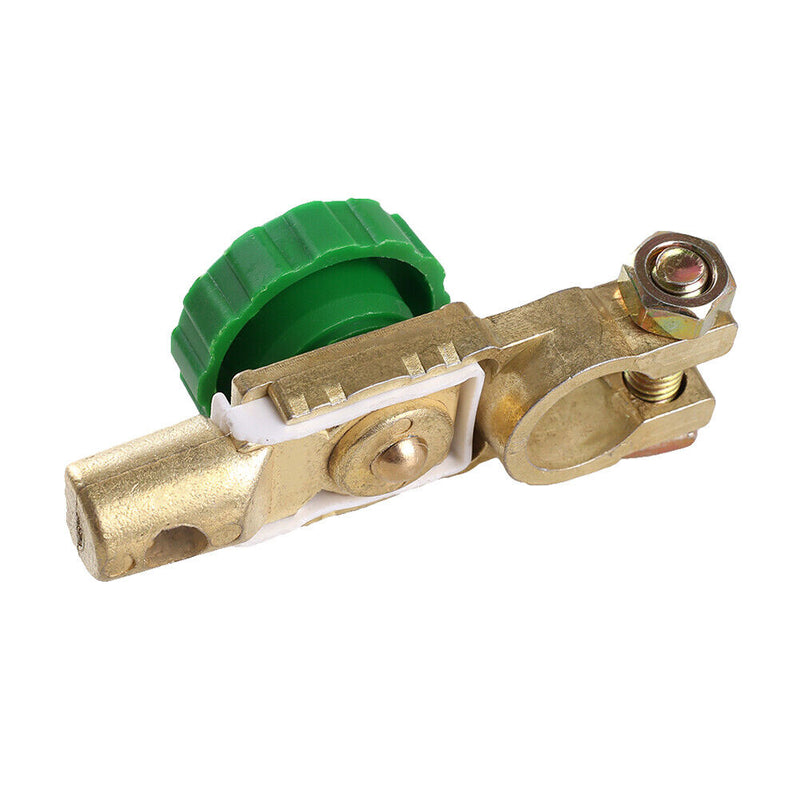 Car Battery Switch Battery Terminal Link Switch Quick Cut-off (Green 17mm) Newly