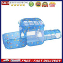 Children Tent Ball Pool Playhouse Kids Folded Play Tents (House+Pool+Tube)