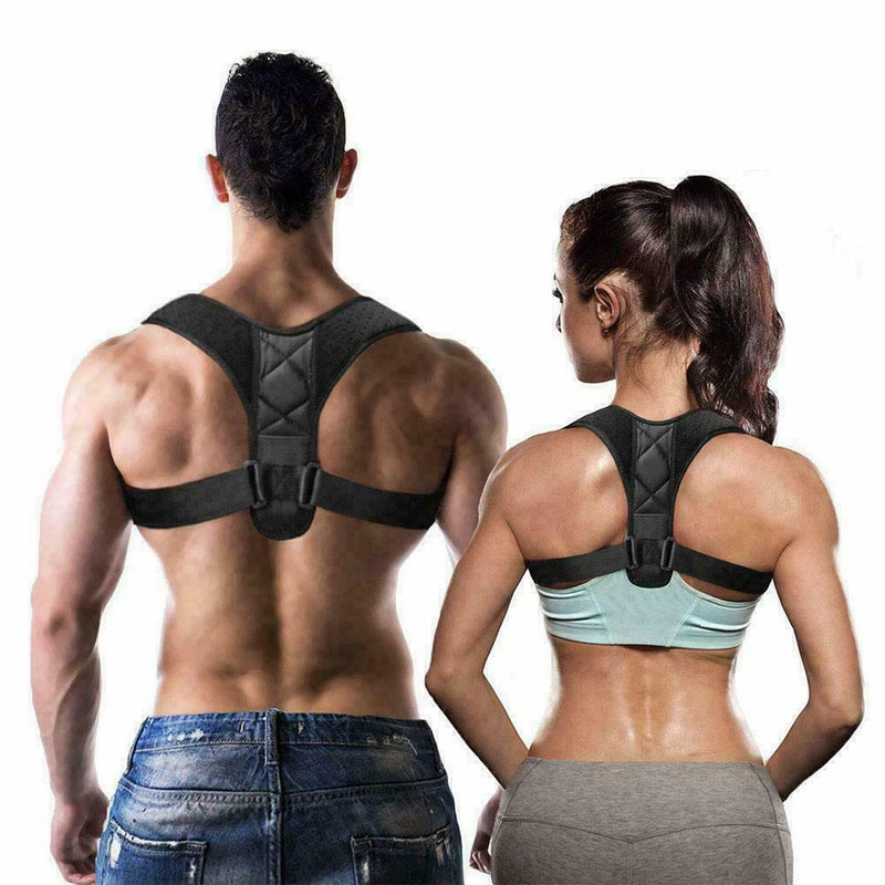 Posture Corrector Back Support Brace Orthosis 8 Clavicle Relief Neck Upper R1R2