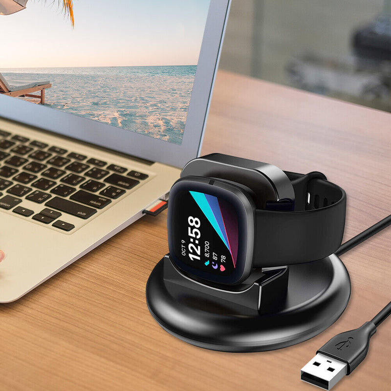 Smart Watch Charger Cradle Adapter USB Charging Cable Wristband Power Station