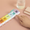 Jewelry Storage Box Medicine Tablet Candy Container Daily Pill Box Weekly
