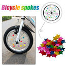 36pcs/Set Bicycle Wheel Spokes Colorful Clip Decor Kids Bike Cycling Parts