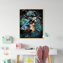 Animal in the Grass Oil Paint By Numbers Kit DIY Acrylic Painting on Canvas Arts