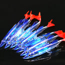 Fishing Soft Lures 8cm Wobbler Lead Head Hook Bait Jigging Bass Fishing Tackles