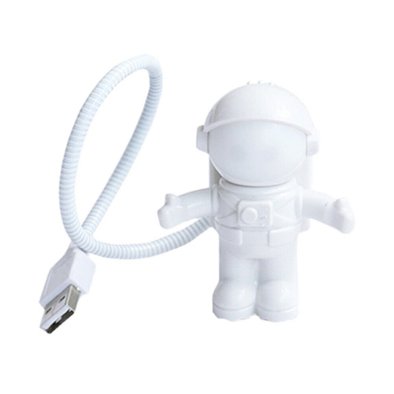USB Powered Night Light Astronaut Shape Read Desk Lamp DC 5V Laptop-LE