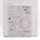 Flower Silicone Clear Seal Stamp DIY Scrapbooking Embossing Photo Album Decor