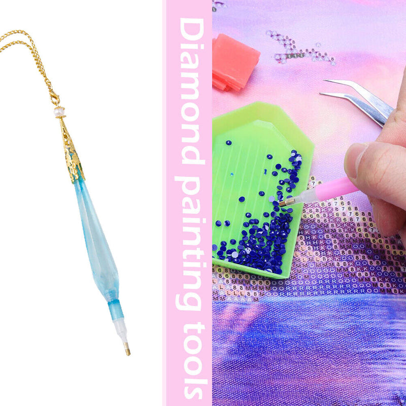 5D DIY Diamond Painting Tool Point Drill Pen Cross Stitch Craft Kits Accessories
