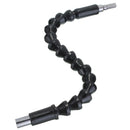 Flexible Shaft Electric Screwdriver Drill Bit Extension Rod (Black 295mm) Newly