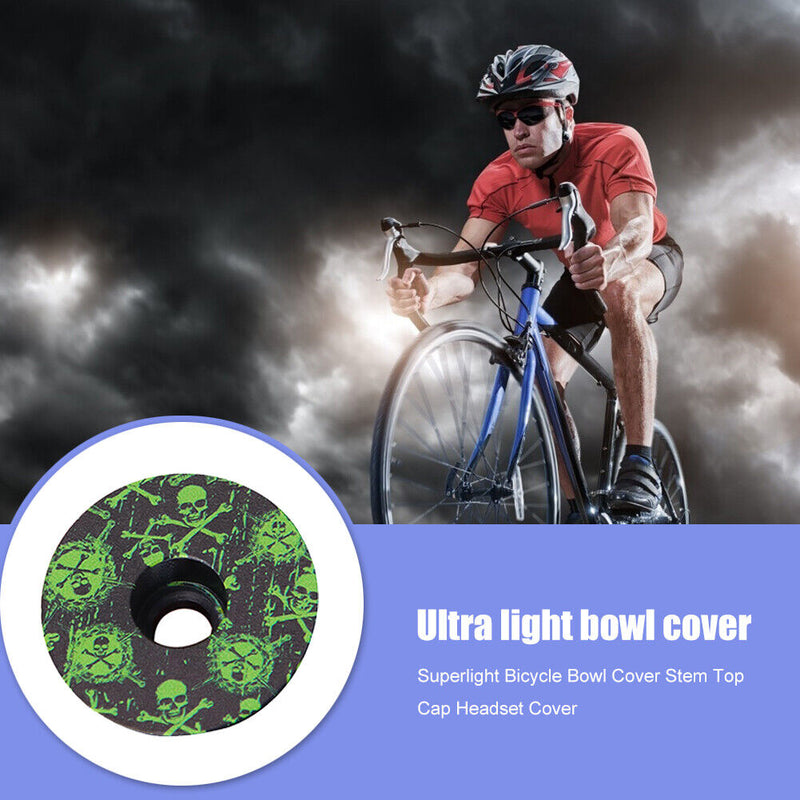 Ultra Lightweight Mountain Road Bike Headset Stem Top Cap for 28.6mm Fork Tub
