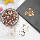30g 6mm Crystal Rhinestone Diamond Flat Back DIY Wedding Dress (Topaz)