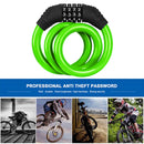 Anti-Theft Mountain Bike Combination Locks Universal MTB Bicycle Security Lock